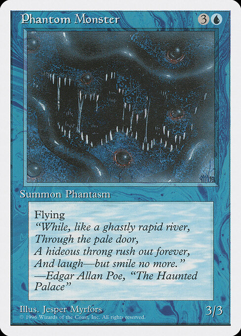 Phantom Monster - Introductory Two-Player Set (#11) - Illustrated by Jesper Myrfors - Magic: The Gathering Card