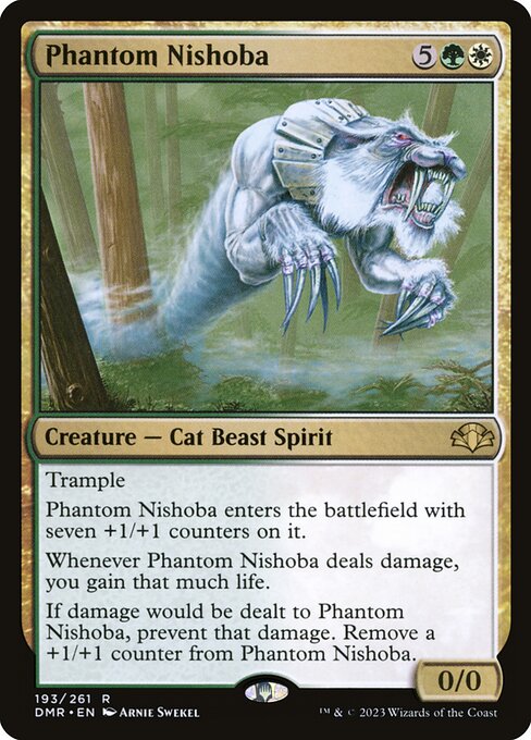 Phantom Nishoba - Dominaria Remastered Magic card