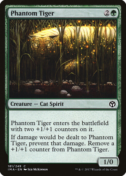 Phantom Tiger - Iconic Masters Magic card