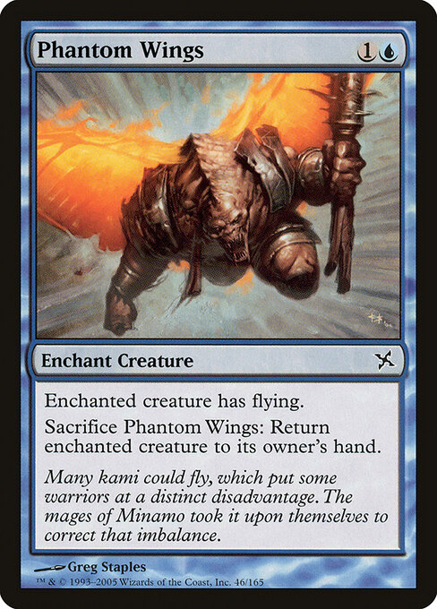Phantom Wings - Betrayers of Kamigawa Magic card