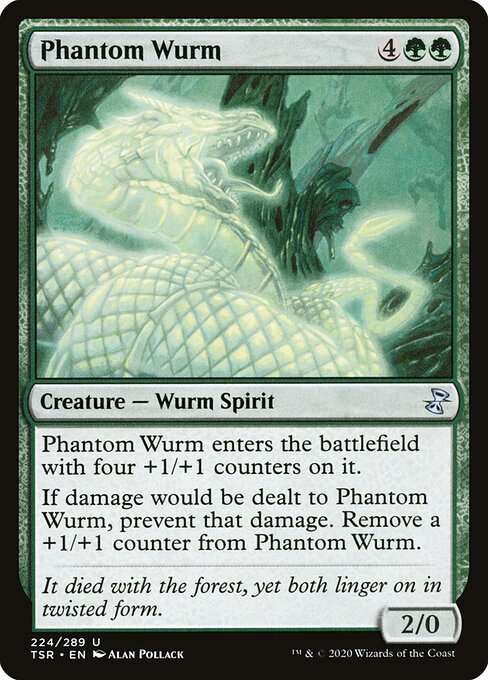 Phantom Wurm - Time Spiral Remastered Magic card