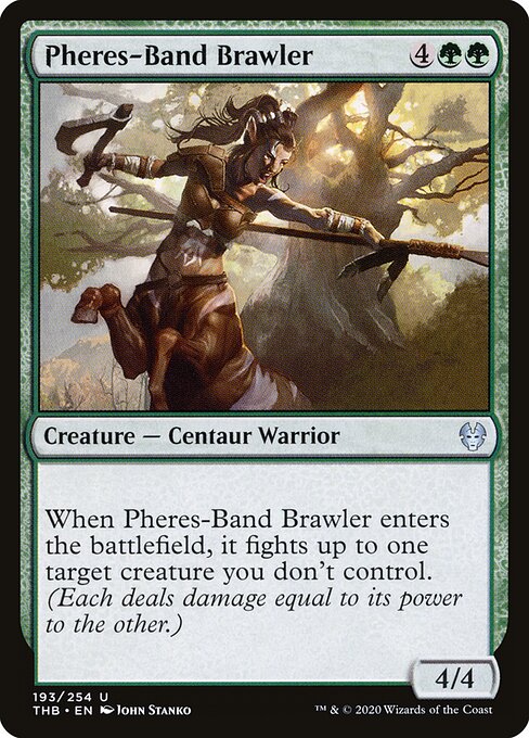 Pheres-Band Brawler - Theros Beyond Death Magic card