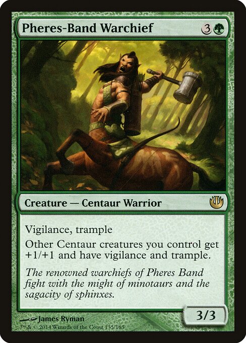 Pheres-Band Warchief - Journey into Nyx Magic card