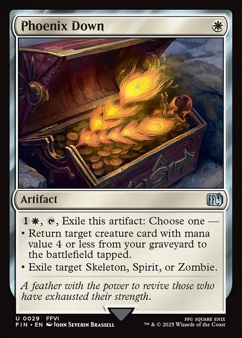 Phoenix Down - Final Fantasy Magic card