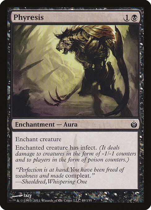 Phyresis - Mirrodin Besieged Magic card