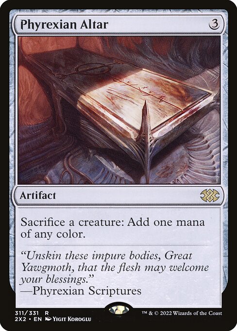 Phyrexian Altar - Double Masters 2022 Magic card
