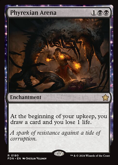 Phyrexian Arena - Foundations Magic card