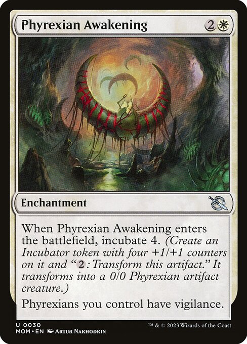 Phyrexian Awakening - March of the Machine Magic card
