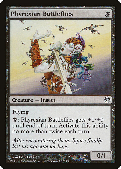 Phyrexian Battleflies - Duel Decks: Phyrexia vs. the Coalition Magic card