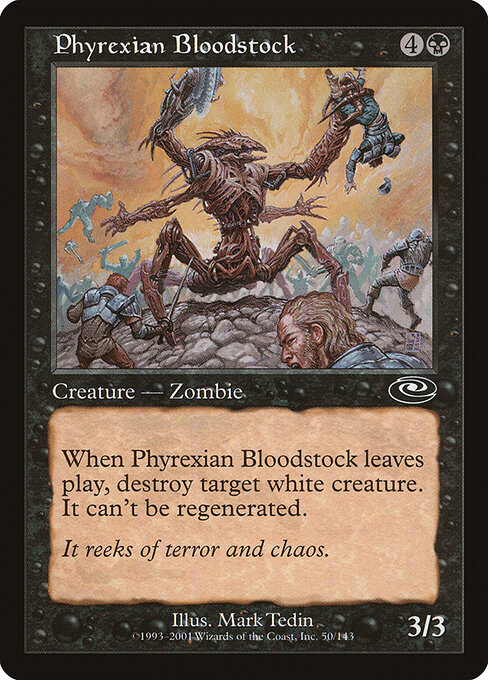 Phyrexian Bloodstock - Planeshift Magic card