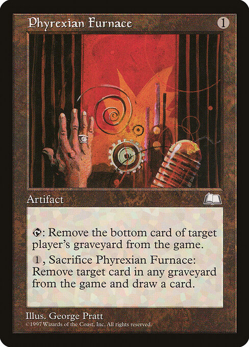 Phyrexian Furnace - Weatherlight Magic card