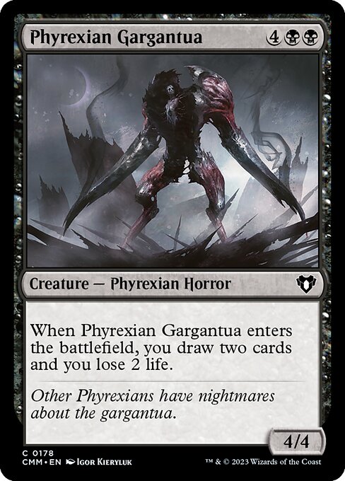 Phyrexian Gargantua - Commander Masters Magic card