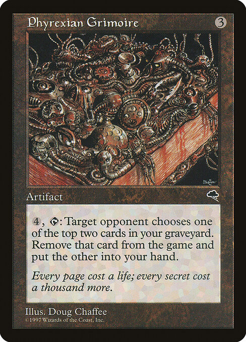 Phyrexian Grimoire - Tempest Magic card