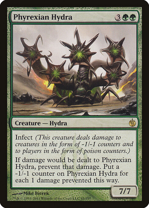 Phyrexian Hydra - Mirrodin Besieged Magic card