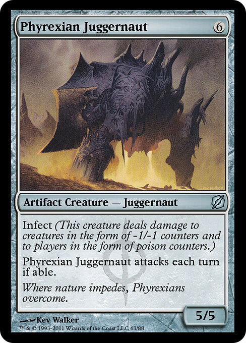 Phyrexian Juggernaut - Duel Decks: Mirrodin Pure vs. New Phyrexia Magic card