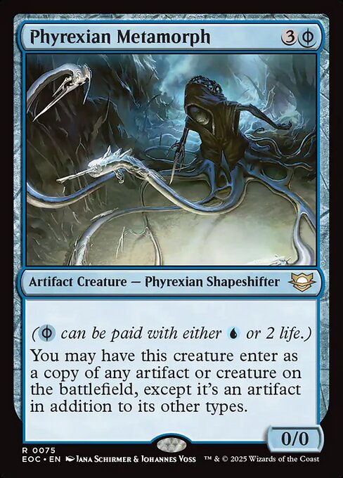 Phyrexian Metamorph - Edge of Eternities Commander Magic card