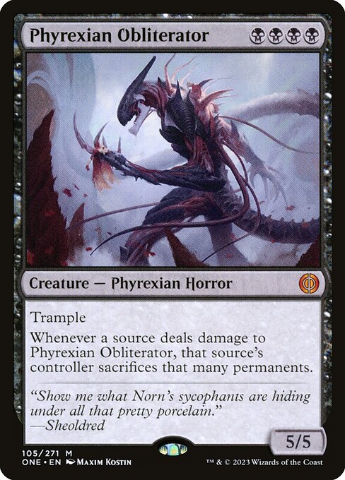 Phyrexian Obliterator - Phyrexia: All Will Be One Magic card
