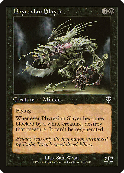 Phyrexian Slayer - Invasion Magic card