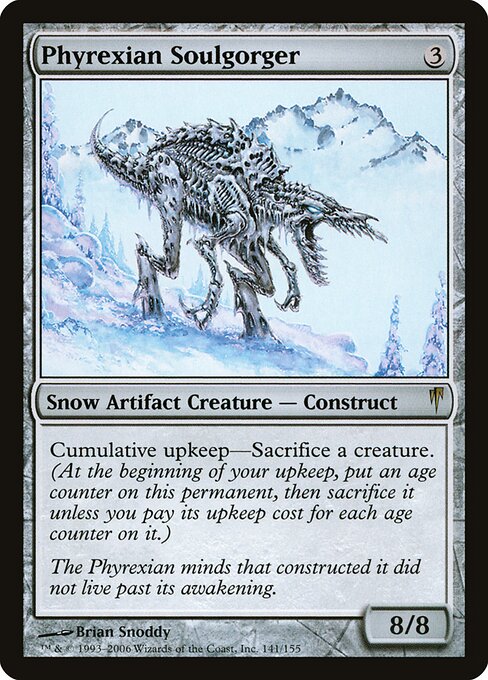 Phyrexian Soulgorger - Coldsnap Magic card
