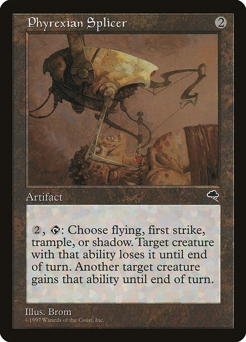 Phyrexian Splicer - Tempest Magic card