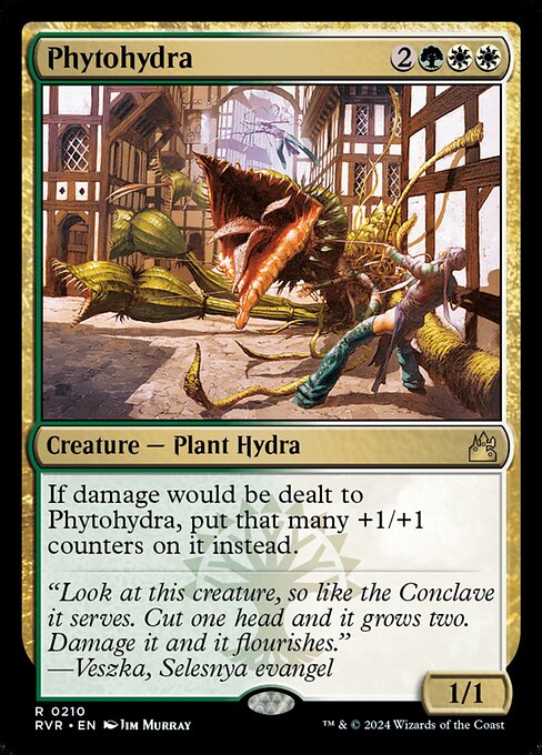 Phytohydra - Ravnica Remastered (#210) - Illustrated by Jim Murray - Magic: The Gathering Card