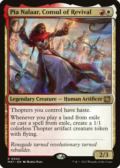 Pia Nalaar, Consul of Revival - March of the Machine: The Aftermath Magic card