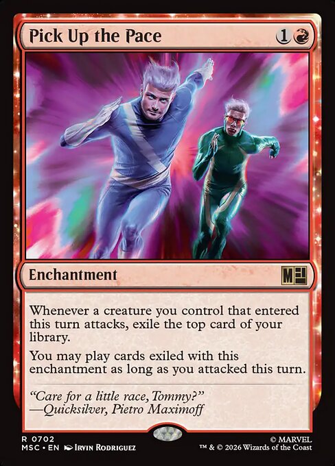 Pick Up the Pace - Marvel Super Heroes Commander Magic card