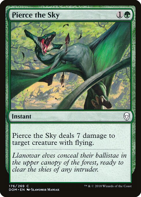Pierce the Sky - Dominaria Magic card