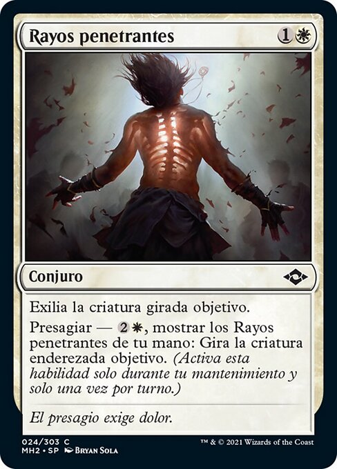 Rayos penetrantes (Piercing Rays) - Modern Horizons 2 (#24) - Illustrated by Bryan Sola - Magic: The Gathering Card
