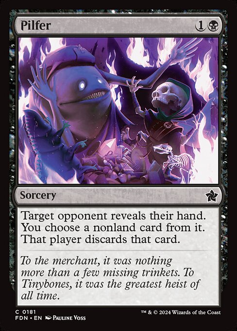 Pilfer - Foundations Magic card