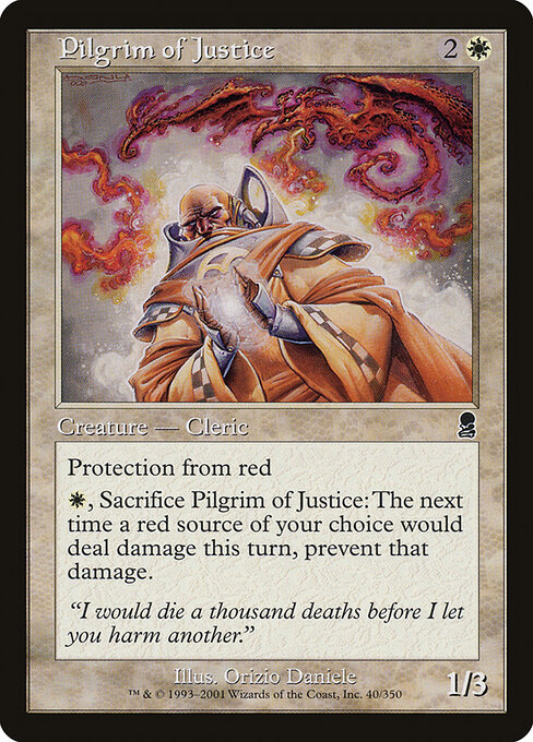 Pilgrim of Justice - Odyssey Magic card