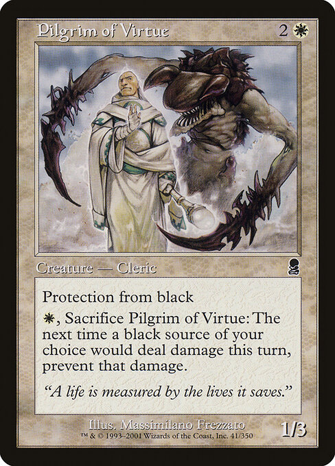 Pilgrim of Virtue - Odyssey Magic card