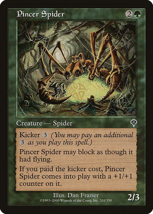 Pincer Spider - Invasion Magic card
