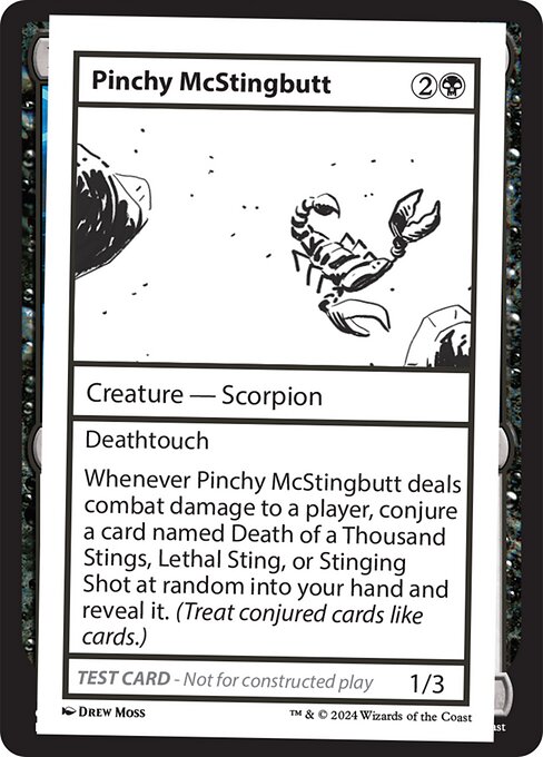 Pinchy McStingbutt - Mystery Booster 2 Magic card