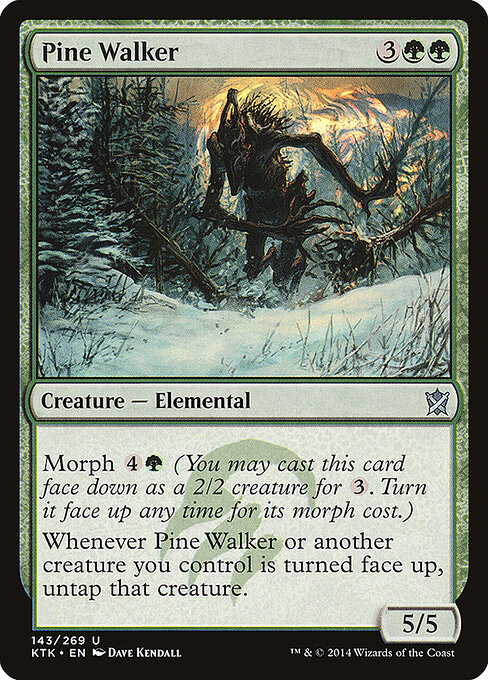 Pine Walker - Khans of Tarkir Magic card