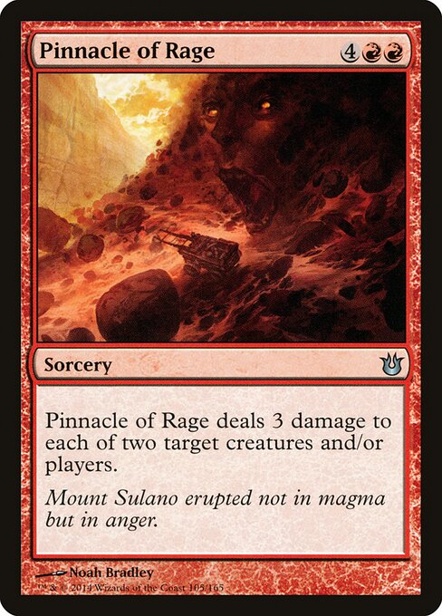 Pinnacle of Rage - Born of the Gods Magic card