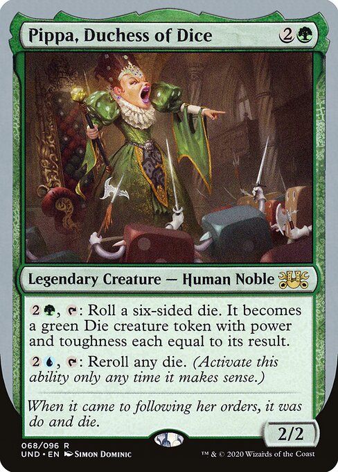 Pippa, Duchess of Dice - Unsanctioned Magic card