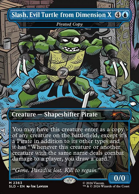 Pirated Copy - Secret Lair Drop Magic card