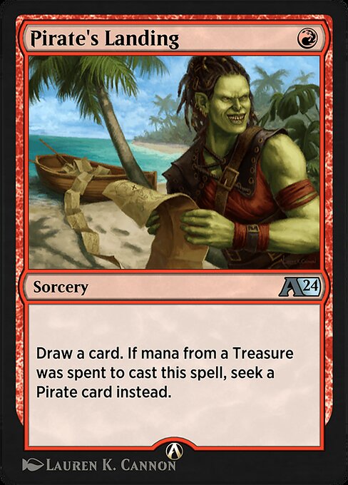 Pirate's Landing - Alchemy: Ixalan Magic card