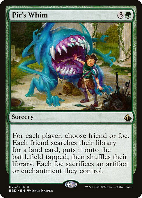 Pir's Whim - Battlebond Magic card