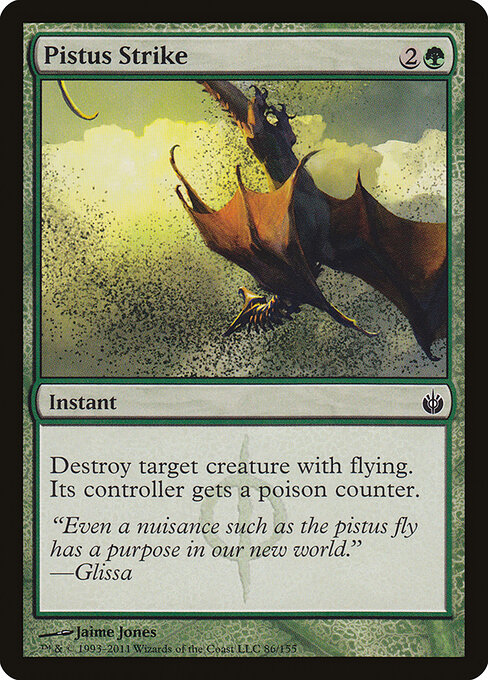 Pistus Strike - Mirrodin Besieged Magic card