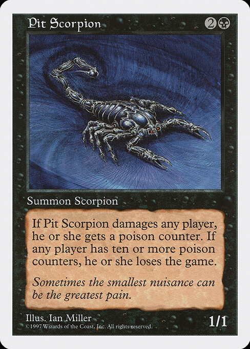 Pit Scorpion - Fifth Edition Magic card