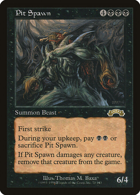 Pit Spawn - Exodus Magic card
