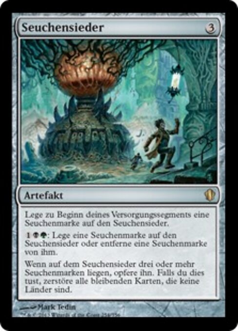 Caldaia della Peste (Plague Boiler) - Ravnica: City of Guilds (#269) - Illustrated by Mark Tedin - Magic: The Gathering Card