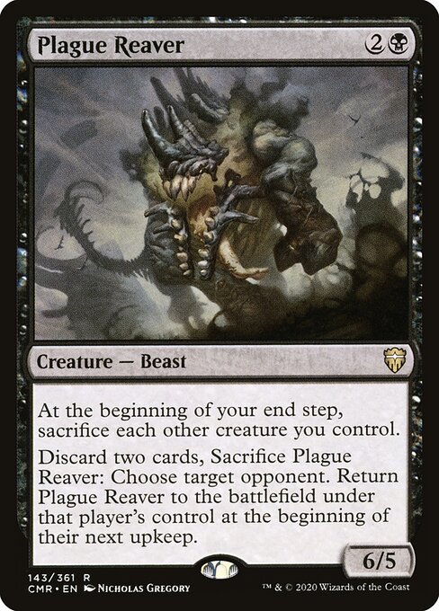 Plague Reaver - Commander Legends (#143) - Illustrated by Nicholas Gregory - Magic: The Gathering Card