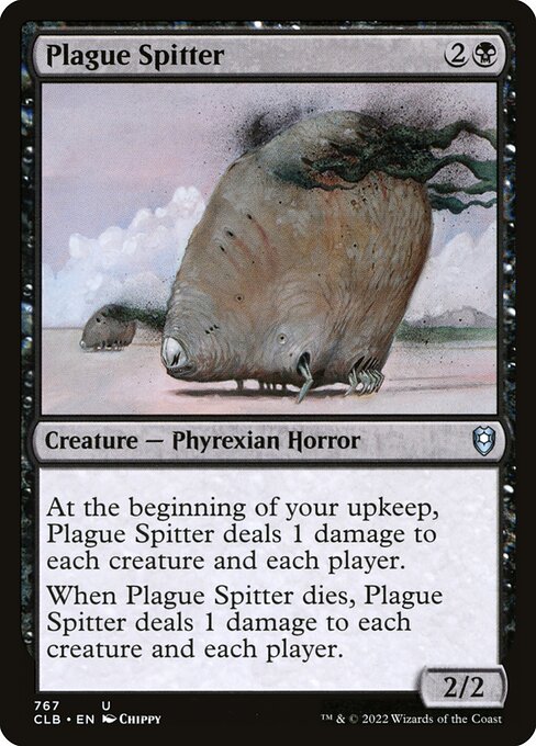 Plague Spitter - Commander Legends: Battle for Baldur's Gate Magic card
