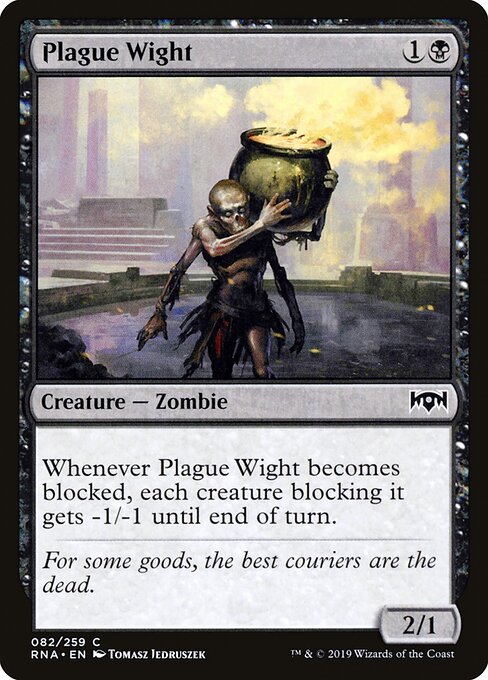 Plague Wight - Ravnica Allegiance Magic card