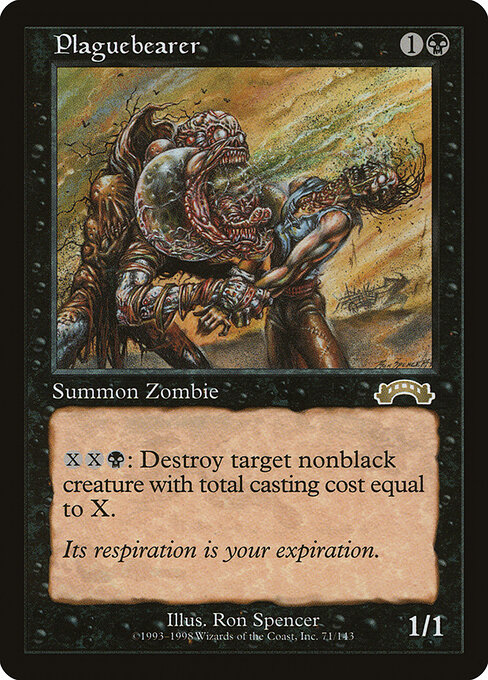 Plaguebearer - Exodus Magic card