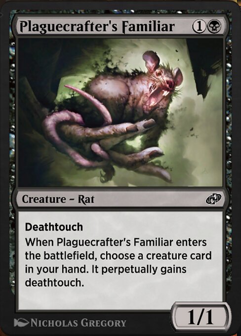 Plaguecrafter's Familiar - Jumpstart: Historic Horizons Magic card