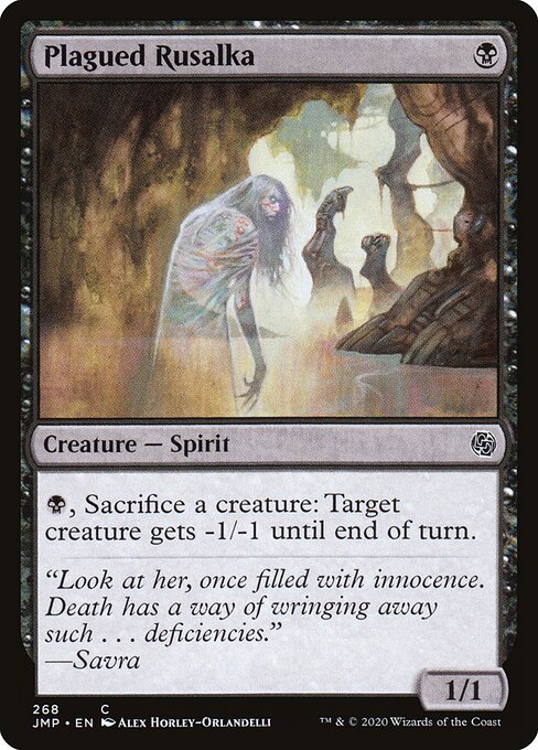 Plagued Rusalka - Jumpstart Magic card